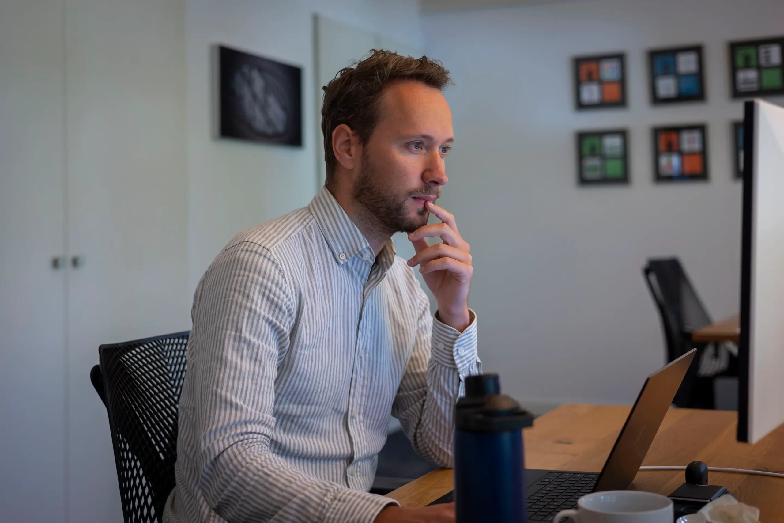 Stefan Wijers working